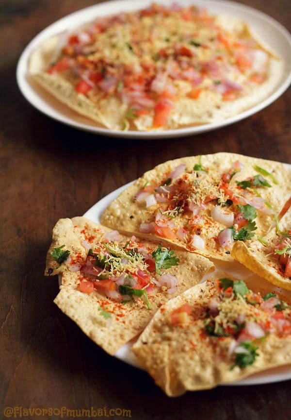 how to make masala papad (step by step) flavors of mumbai